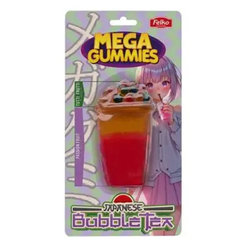 MEGA GUMMIES JAPANESE BUBBLE TEA 120g