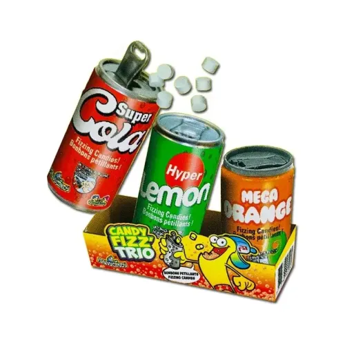 FUNNY CANDY CANDY FIZZ TRIO 24g