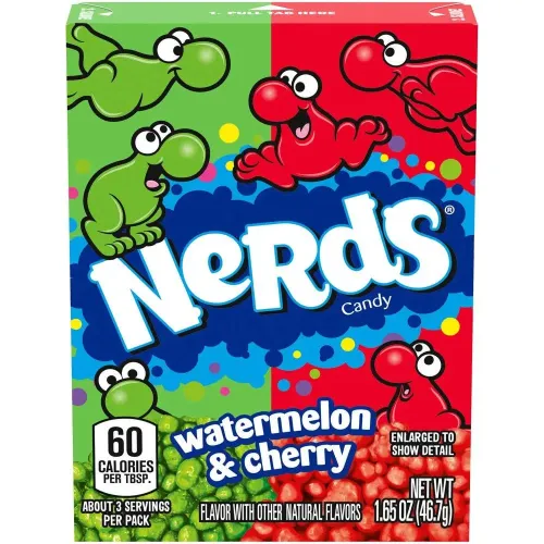 NERDS WATERMELON/CHERRY 47g