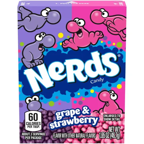 NERDS GRAPE/STRAWBERRY 47g