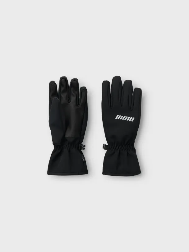 NKNalfa Hansker Softshell Svart - Image 1