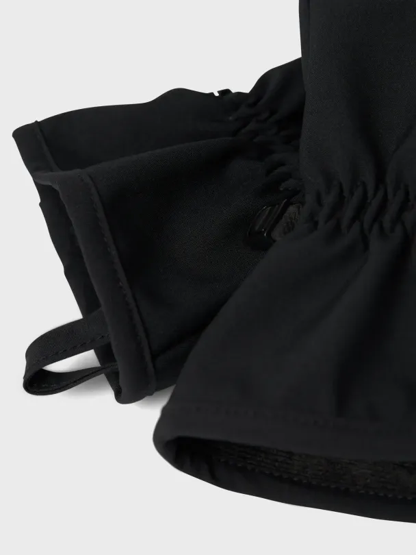 NKNalfa Hansker Softshell Svart - Image 2