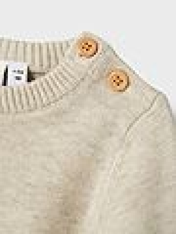 NBMBirane strikkegenser, beige - Image 2