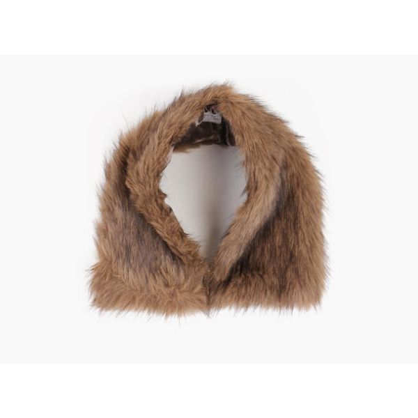 Karen Krage i Fjuskepels - Brun 