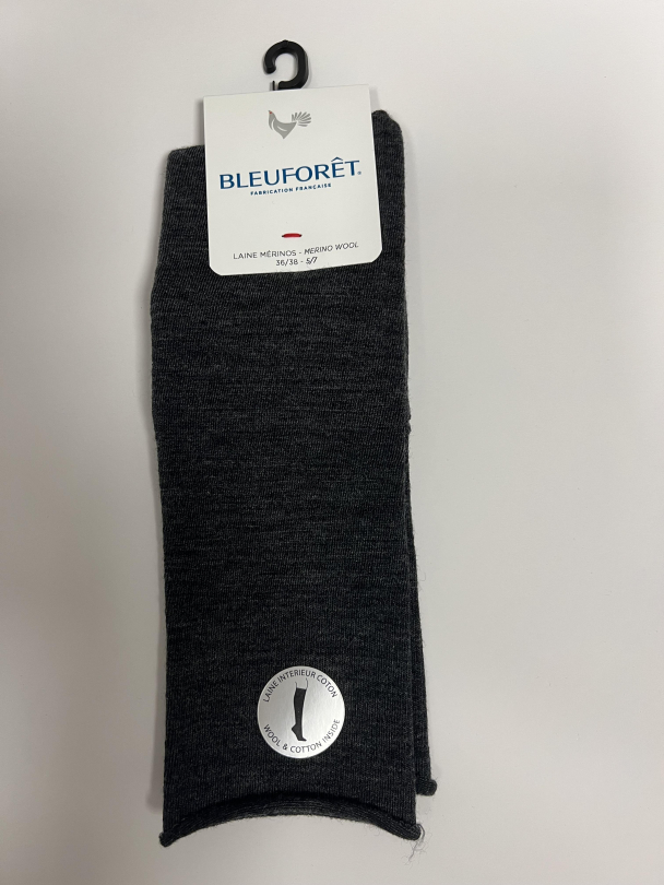 Laine, merino knee-highs, Antracite