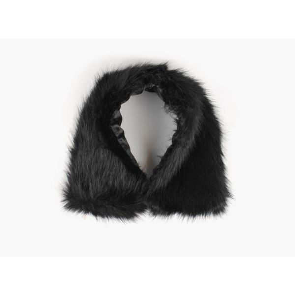 Karen Krage i Fjuskepels - Sort