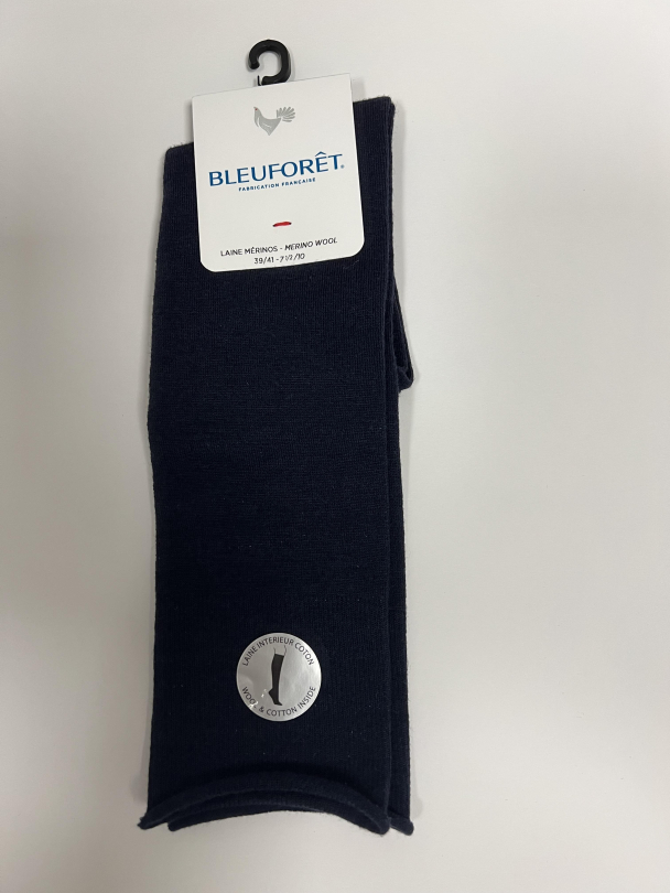 Laine, merino knee-highs, Marine