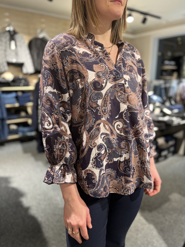 SBGohar Bluse Blå - Image 4