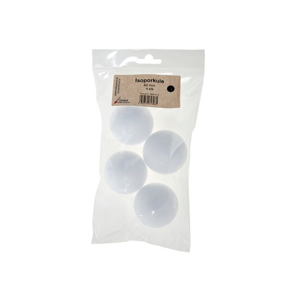 Isoporkule – 60mm – 4stk