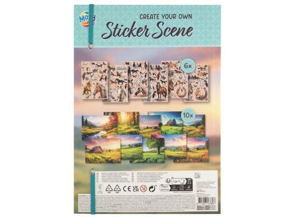 Sticker scene klistremerkebok - Image 3