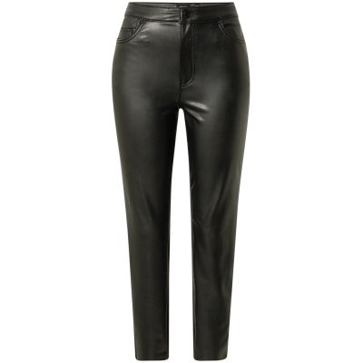 Brenda Faux Leather Straight Pant
