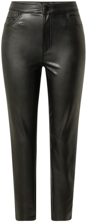 Brenda Faux Leather Straight Pant