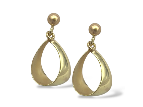 Klosterfoss Vintage - Gull øreheng 585