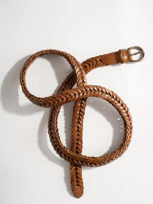 Single Link Belt Tan 