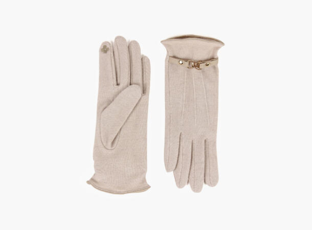 Tynn Ullvante Med Hestebitt - Sand - Image 1