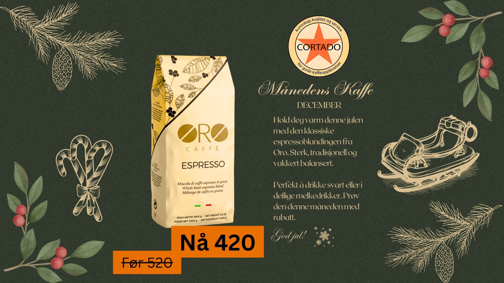 Ma?nedens Kaffe (Banner)