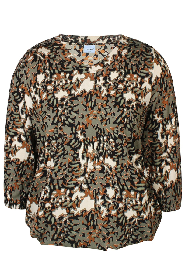 Zhenzi Sylva topp med 3/4-dels ermlengde - Image 4