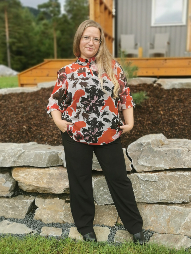 Ze-Ze Clio bluse med 3/4-dels arm - Image 7