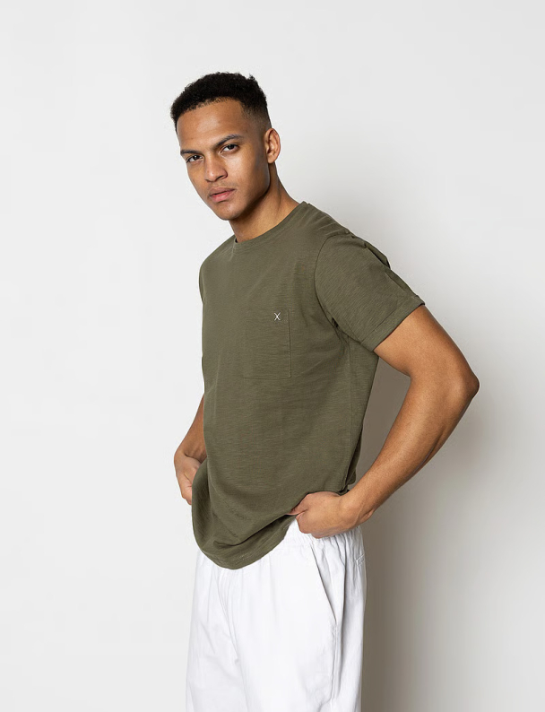 Kolding økologisk t-shirt, grønn - Image 1