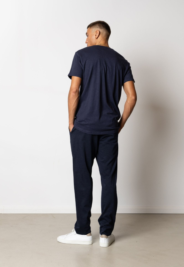 Kolding økologisk t-shirt, navy - Image 3