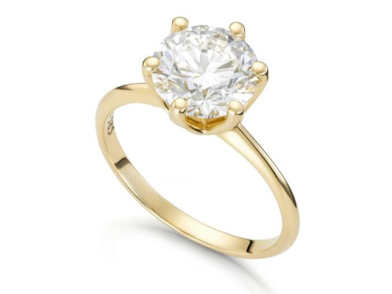 BESTILLINGSVARE Ring Alexandra 3,00ct med LAB grown diamant