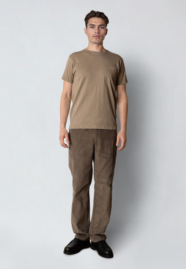 Kolding Organic Tee, sand - Image 2