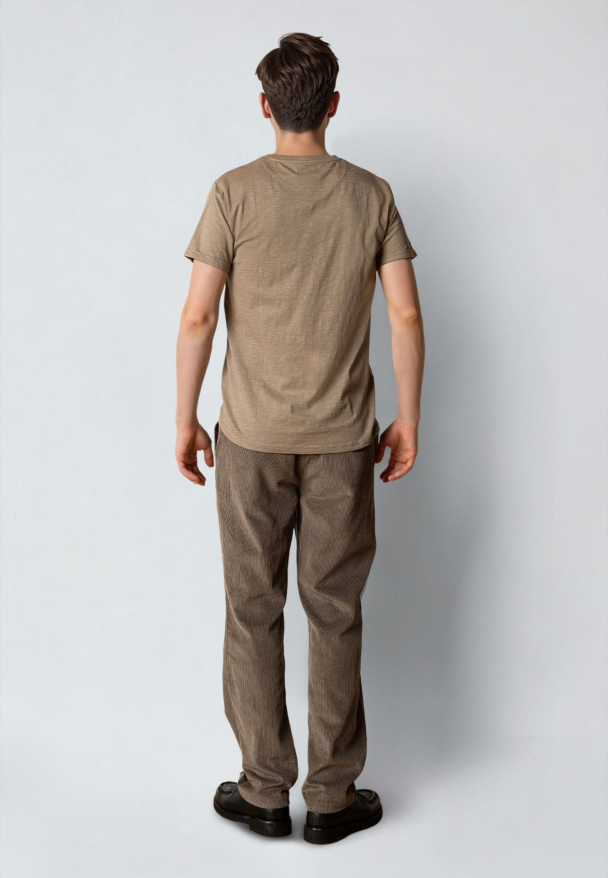 Kolding Organic Tee, sand - Image 3
