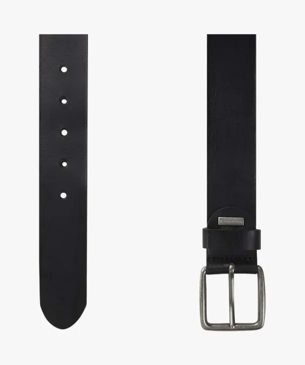 Profuomo skinnbelte, svart - Image 2