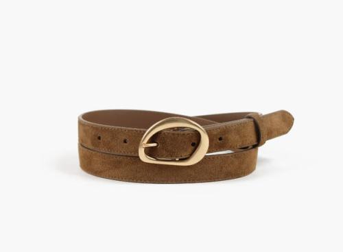 Mia smalt belte i skinn