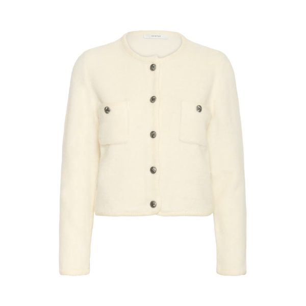 Curie Cardigan - Egret