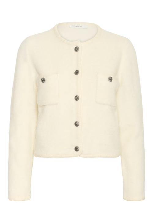 Curie Cardigan - Egret