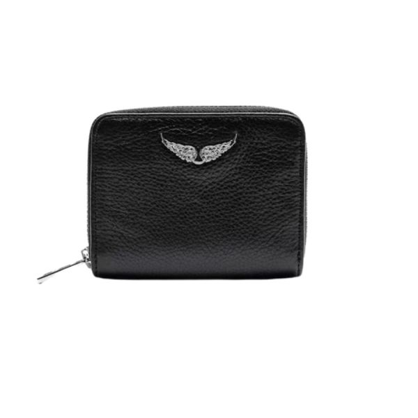 Mini Zv Grained Leather - Black 