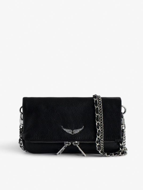 Rock Nano Grained Leather - black  - Image 1
