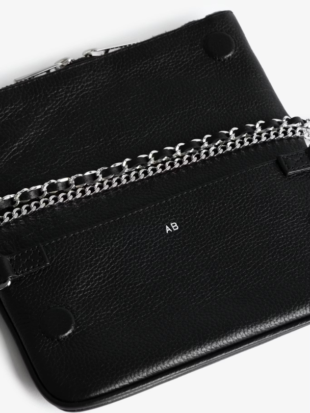 Rock Nano Grained Leather - black  - Image 5