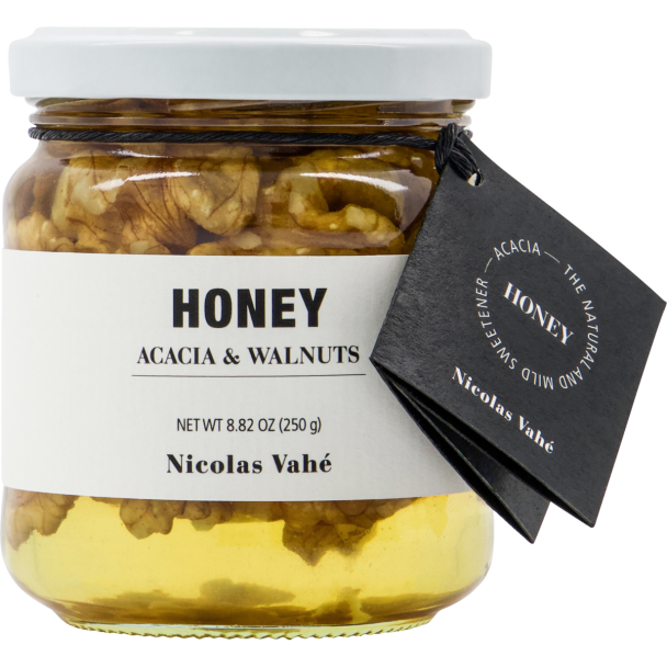 Honning, akasie & valnøtter, 250 g