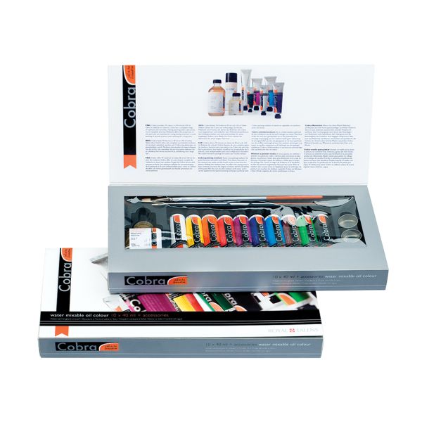 Cobra Artist – Gift Set – 10x40ml + tilbehør