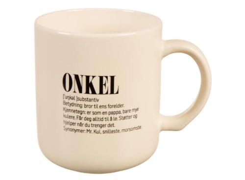 Krus Onkel definisjon hvit m/sort 