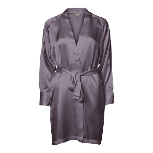 Wiki Lady Avenue 25-80668 Pure Silk Kort kimono - Image 2