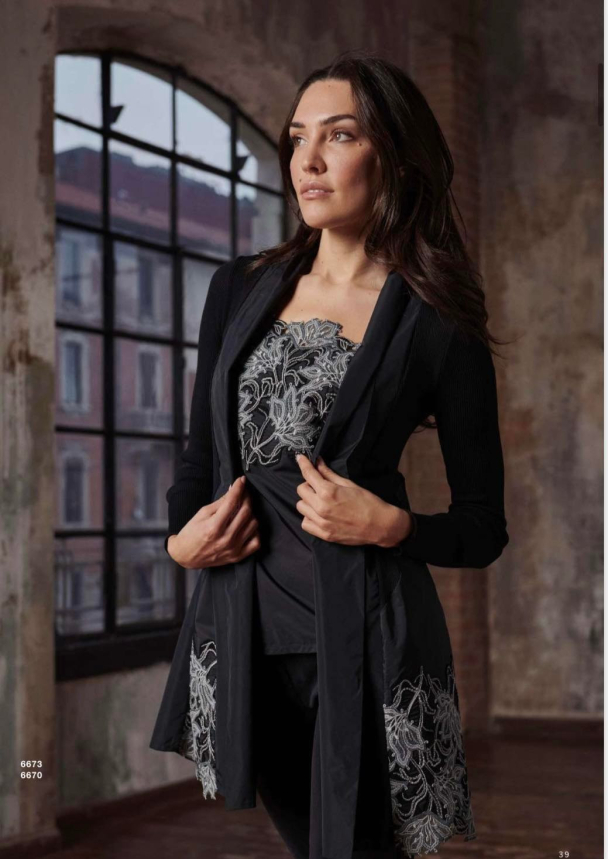 Oscalito Ull og Silke med lang erm 6671 - Image 1