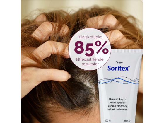 SORITEX Spesialsjampo til t&oslash;rr og irritert hodebunn 5082F