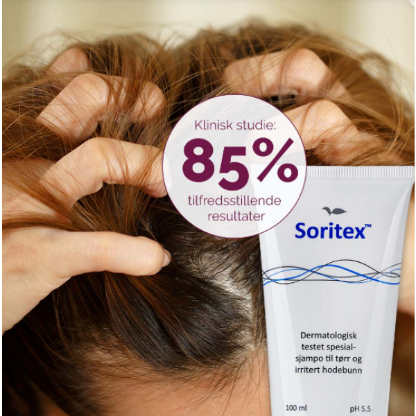 SORITEX Spesialsjampo til t&oslash;rr og irritert hodebunn 5082F