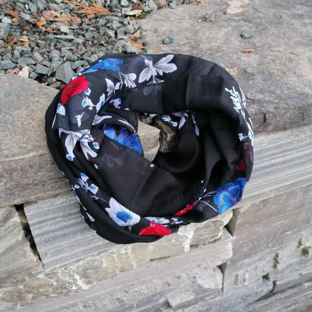 DIZ Tubeskjerf med print 5329 - Image 1