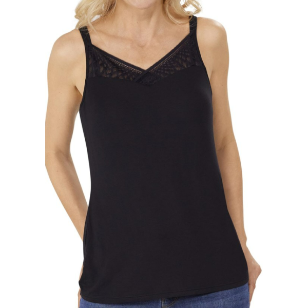 Amoena PIA Top Med padding og lomme 44844