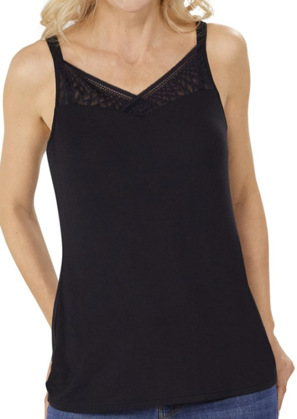 Amoena PIA Top Med padding og lomme 44844 - Image 1