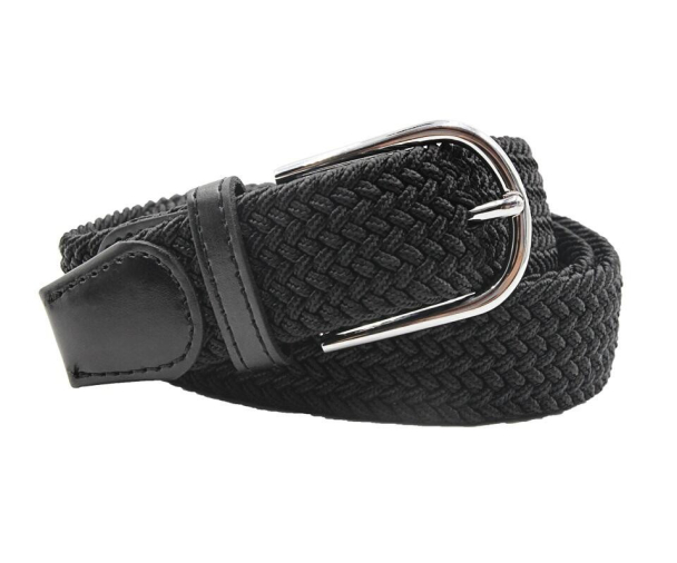 INTEX Strikkbelte med skinn 3,5 cm 038508 - Image 1