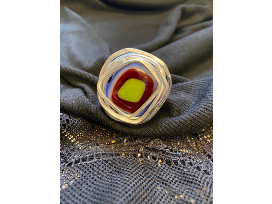 Daniella Flerfarget Ring Nr 6