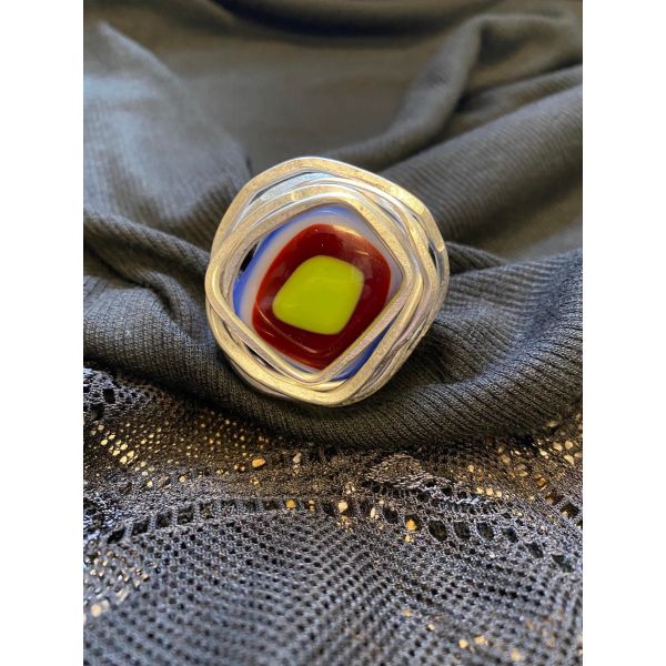 Daniella Flerfarget Ring Nr 6