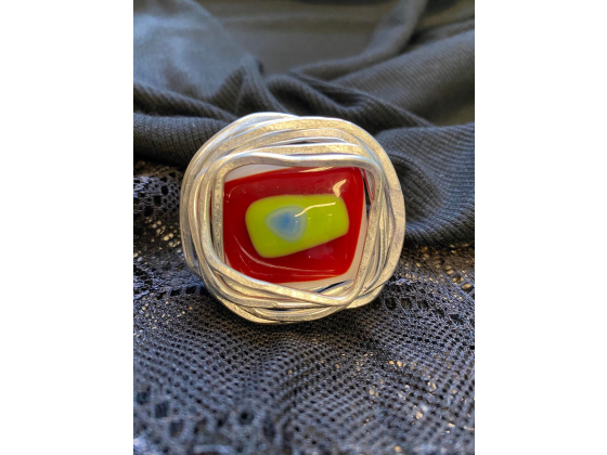 Daniella Flerfarget Ring Nr 12