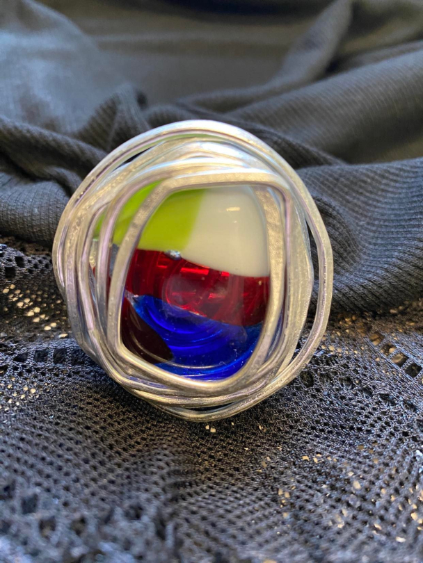 Daniella Flerfarget Ring Nr 10