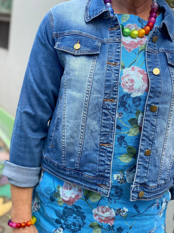 GOZZIP MAYA DENIM Jacket G215063 - Image 8